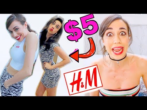 I ONLY WORE $5 OUTFITS FROM H&M FOR A WEEK!