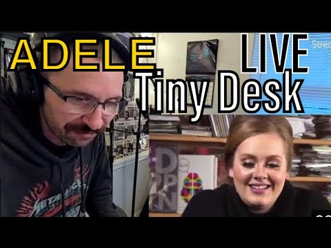 METALHEAD REACTS| ADELE LIVE TINY DESK (NEW TINY DESK)