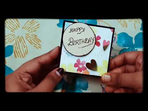 Square Circular Pop-Up Card