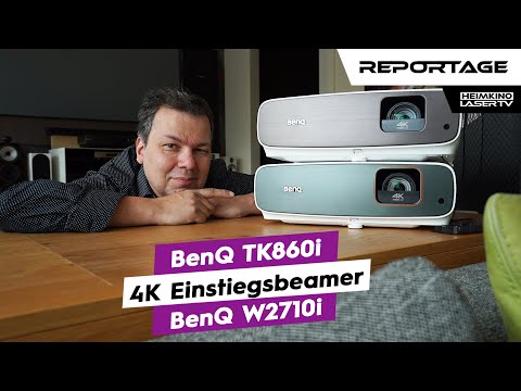 Erster Test: BenQ W2710i und TK860i – günstige 4K Einstiegsbeamer mit dynamischem HDR