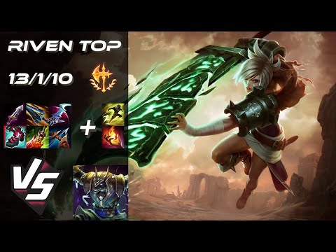 TOP Riven vs Nasus - NA Challenger Patch 25.22