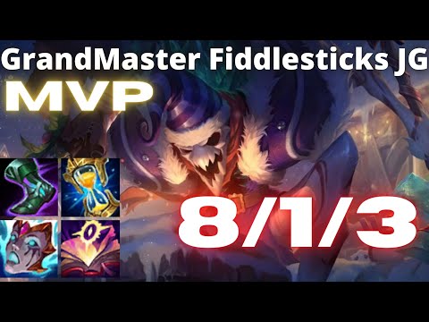 FIDDLESTICKS vs OLAF / JG / GrandMaster Ranked NA
