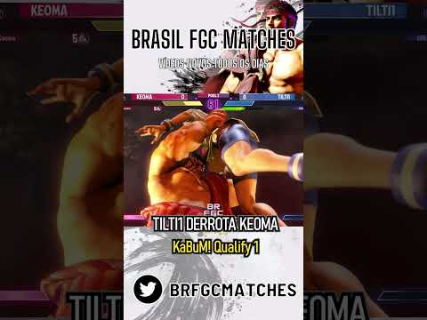 TILTI1 DERROTA KEOMA! - KaBuM! Starter SF6 - Qualify 1