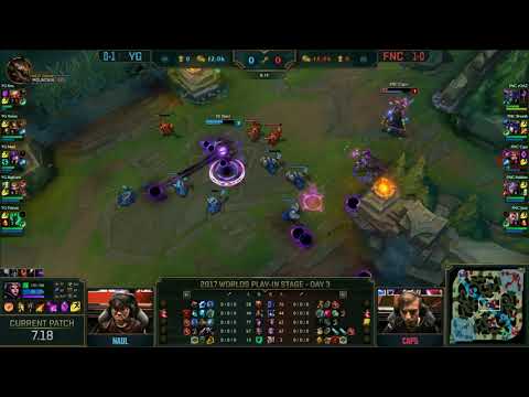 Worlds 2017 Play-In - YG Vs. FNC - Naul and Caps 1v1