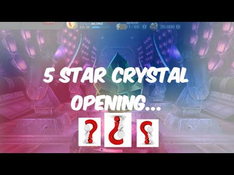 #mcoc #crystalopening  5 star crystal opening...