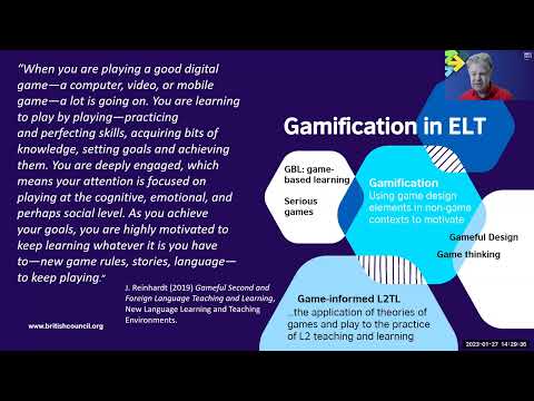 How gamification can be used in ELT
