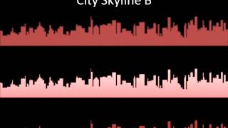 City Skyline Silhouettes for PowerPoint - 02