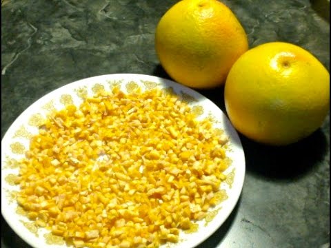 How to make and use Grape Fruit Peel Powder-Prevent Cardiovascular Diseases