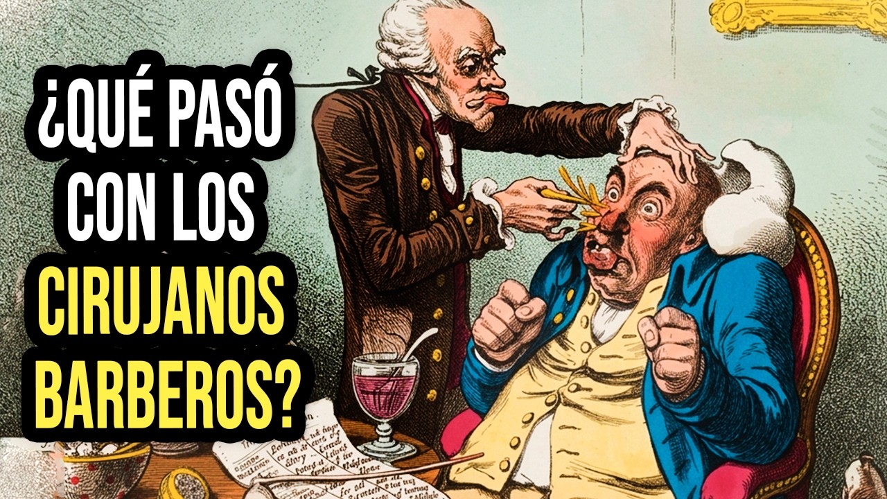 ¿Qué pasó con los cirujanos barberos?