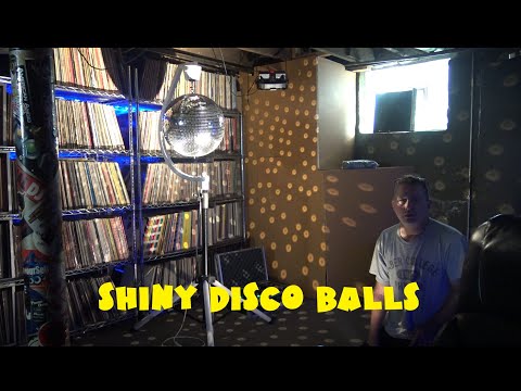 A Mirror Ball Lighting & Set Up For A Disco Party - Trying To Make It Easy