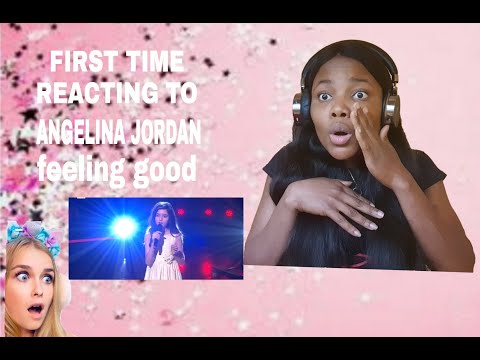 FIRST TIME hearing Angelina Jordan- Feeling Good (Cover)REACTION* This is so unbelievable