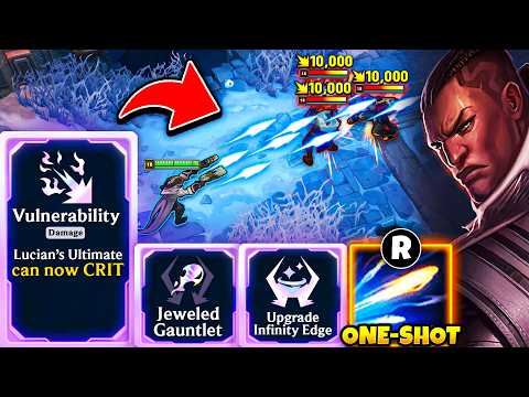 1 in a Billion Odds: Max Crit Lucian ULT One-Shots Entire Teams | ARAM Mayhem