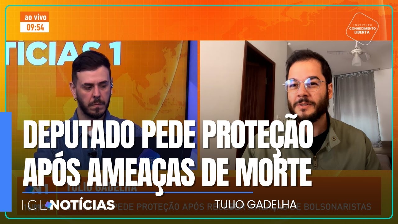 Deputado Túlio Gadêlha pede proteção à Câmara após receber ameaças de morte