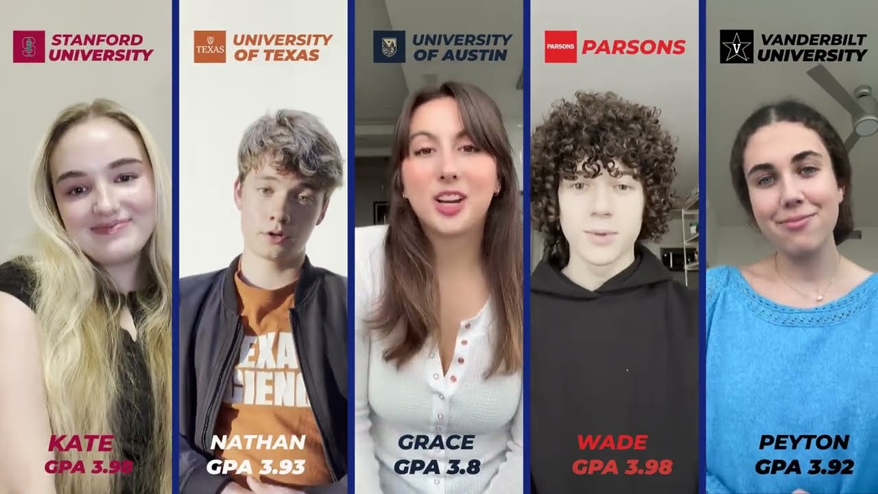 Getting In — and Thriving There | Alpha graduates at top colleges.