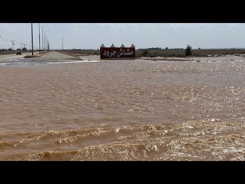 امطار وسيول الفويلق مشاش جرود  والنجبه الاحد ١٤٤٥/١٠/١٩