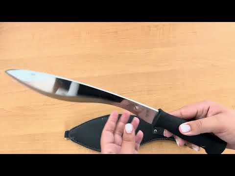 Мачете Кукри Cold Steel белое лезвие+чехол кожзам 44см - фото 1 - id-p3190911877