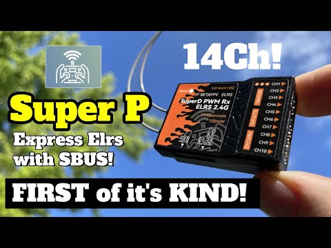 FIRST EVER! - SuperP Diversity ELRS PWM Long Range Receiver!