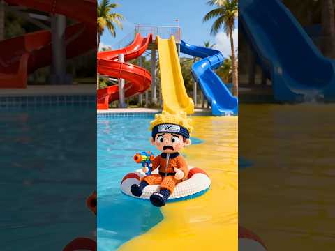 Air kolam renang naruto berubah jadi kuning?!