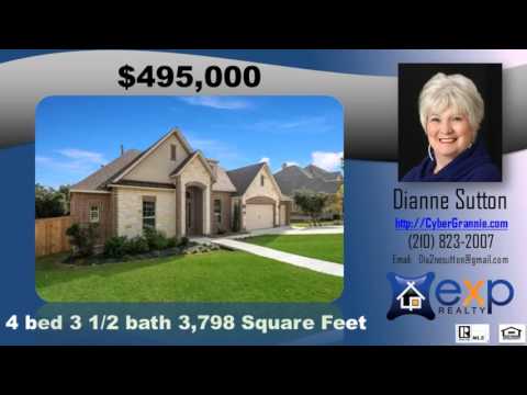 4 BR 3 1/2 BA Boerne TX home for sale with a bonus room