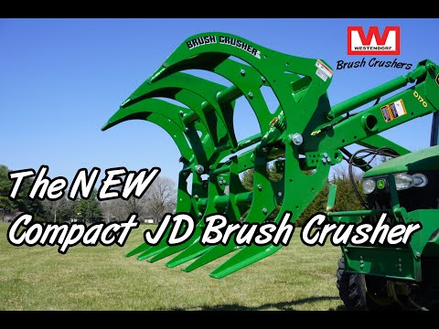 NEW JD Brush Crusher For Compact Tractors - BC-4615
