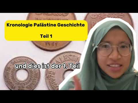 Kronologische Geschichte von Palästina