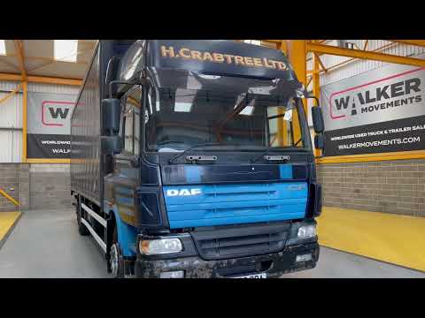 New In Stocklist For Sale: DAF CF75 6X2, 26 TONNE CURTAINSIDER – 2006 – YJ56 OPA