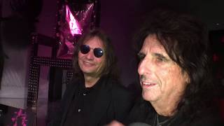 VIDEO: Alice Cooper &amp; Dennis Dunaway at Rock and Roll Hall of Fame