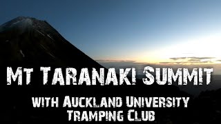 preview picture of video 'Hiking in New Zealand - Summitting Mt Taranaki with the Auckland University Tramping Club'