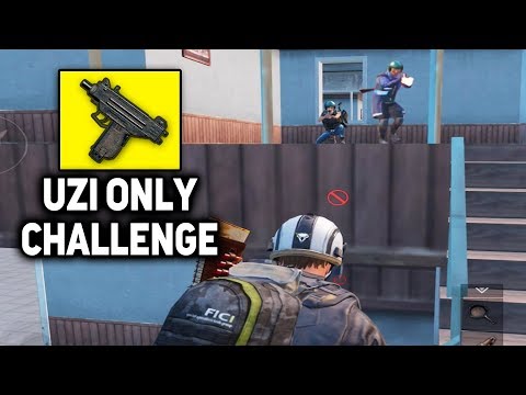 UZI ONLY CHALLENGE!!! | 18 KILLS | PUBG Mobile