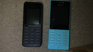 Nokia 130 and Nokia 216 ringtones played at the same time