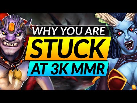 Why You Are NEVER Going To Be a PRO: 2K-3K MMR ANALysis - Dota 2 Pro Tips and Tricks Guide