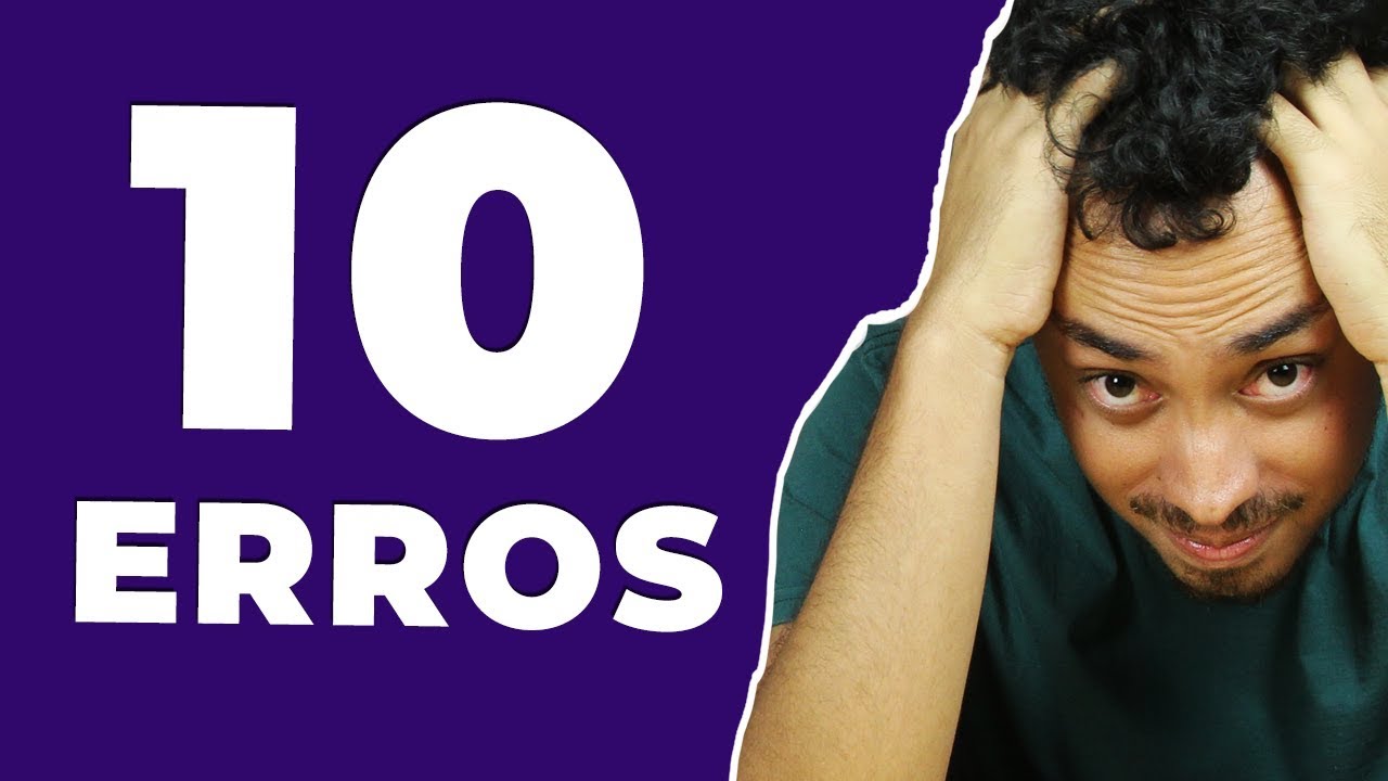 10 ERROS que programadores iniciantes cometem