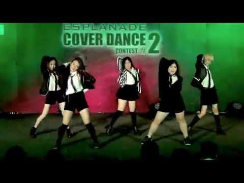 150404 La'Dior cover f(x) - LA chA TA + Red Light @Esplanade Cover Dance #2 (Audition)