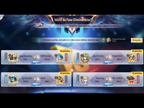 🔴  QUARTAS DE FINAIS CAMPEONATO DO JAMIEL  ULTIMO DO ANO - SAINT SEIYA AWAKENING