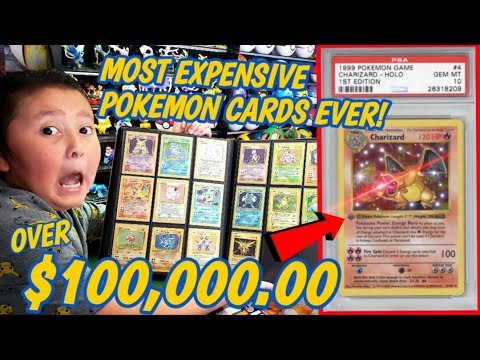 DIE TEUERSTEN POKEMON-KARTEN ALLER ZEITEN! ÜBER 100.000 $ SAMMLUNG SELTENE VINTAGE-BASISSET-KARTEN!