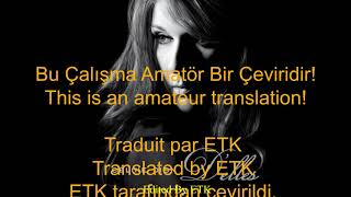 Céline Dion - Je ne suis pas celle || Türkçe çeviri, Altyazı ,English subtitle