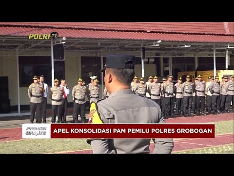 PRESISI UPDATE : POLRES GROBOGAN APRESIASI PETUGAS PENGAMANAN PEMILU 21/02/2024 19.00