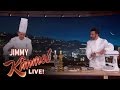 Chef Thomas Keller Jimmy Kimmel Make Award Winning Dish