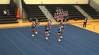 preview picture of video 'BWAC COMPETITIVE CHEER JAMBOREE 4 (Armada High School 02-06-2013)'