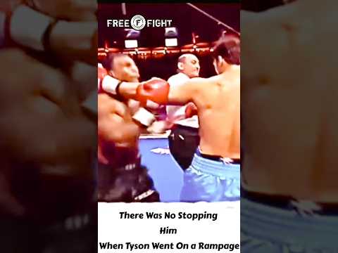 There Was No Stopping Him When Tyson Went On a Rampage #ufc #mma #boxing
