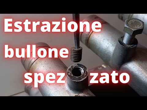 How to remove a broken bolt from a deep hole