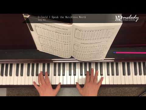 Song Sample: 'O Could I Speak the Matchless Worth' - Song #41