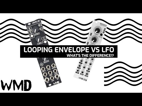 Looping envelope vs LFO in Eurorack, what they are and when to use each.