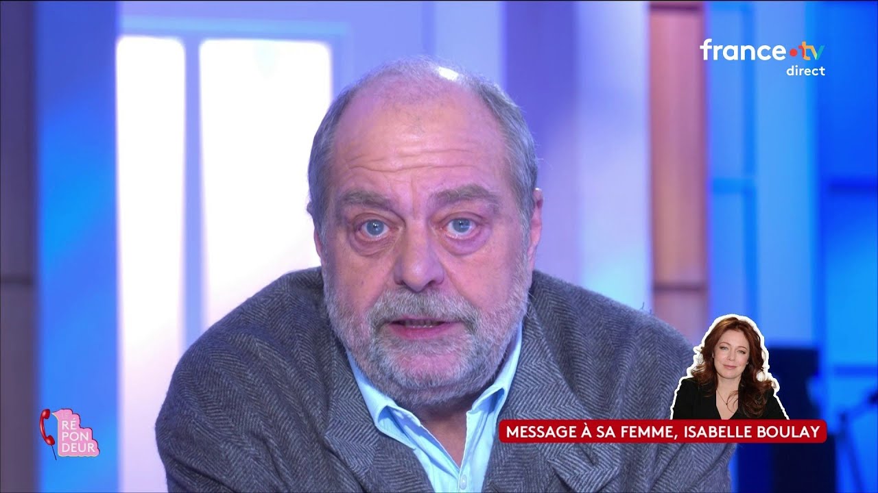 La déclaration d'Éric Dupond-Morettii à sa femme, Isabelle Boulay