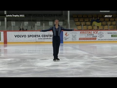 Deniss Vasiljevs Latvia Trophy 2022 SP