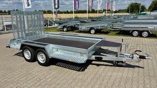Новый прицеп для спецтехники Zasław MK350TH - 3500kg | 340 x 178 cm | Изображение 4 - Autoline