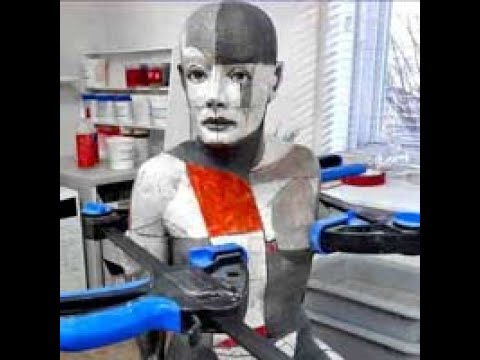 3D art restoration studio tour video