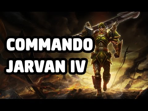 COMMANDO JARVAN IV SKIN SPOTLIGHT - LEAGUE OF LEGENDS