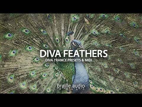 u-he diva presets - diva feathers -  presets library for u-he diva synthesizer