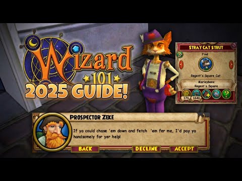 Where to Find the Stray Cats | Wizard101 Guide 2025